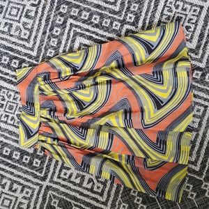 Handmade African Print High Waist Skirt